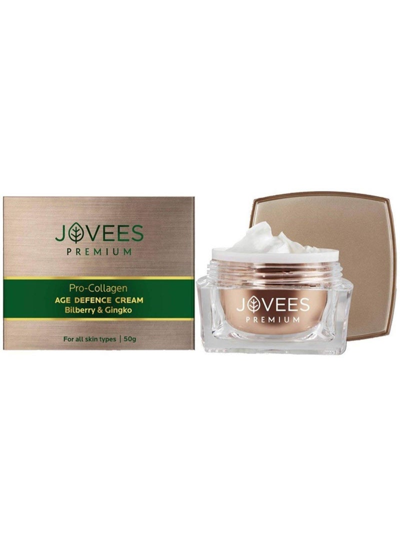 Jovees Premium Pro-Collagen Age Defence Cream 50 gm - Image 1